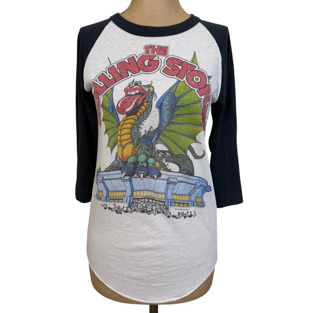 Vintage 1981 Rolling Stones “Tattoo You” Tour Dallas Concert Shirt